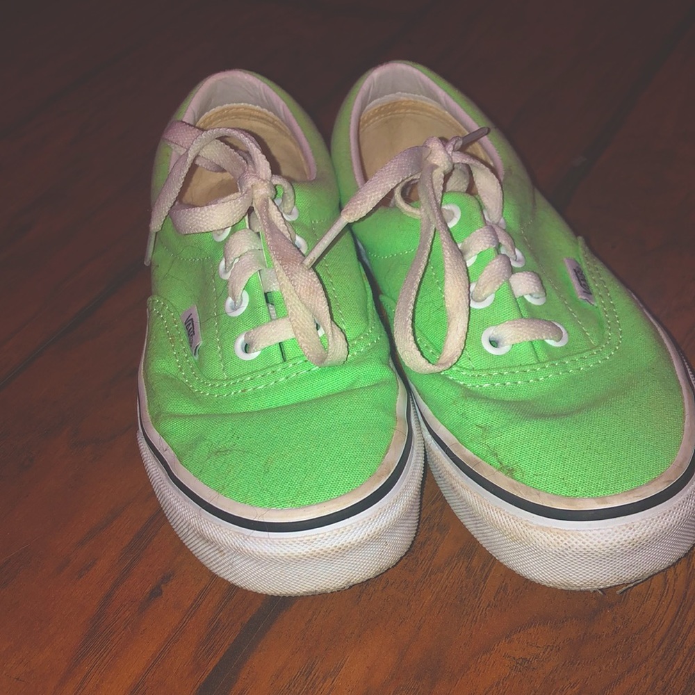 green vans! brand new never worn.